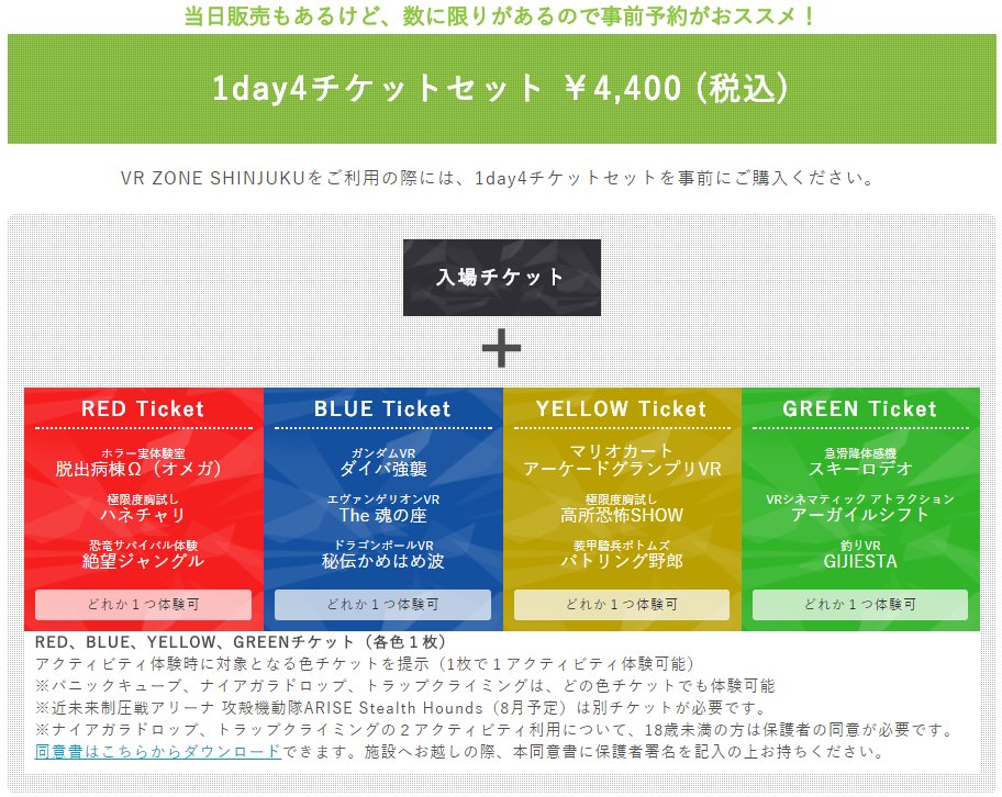 1day4チケットセット